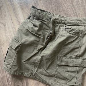 H&M Military Green Skirt